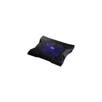 COOLER MASTER Notebook Hűtőpad + USB HUB, NOTEPAL XL, 23cm-es LED Ventilátorral, fekete (max 17") Cooler Master