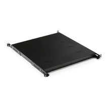 KELINE Perforált polc 1U 750mm mély 19", teherbírás: 80kg KELine