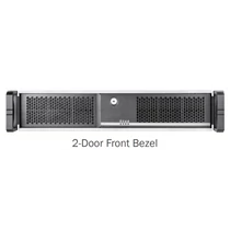 Chenbro Chassis RM24100-L2, Rack-Mountable ATX, 7 slots, PSU optional, Black wit