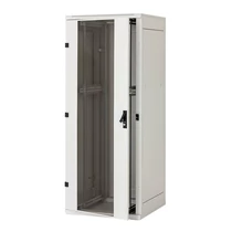 KELINE Rack Szekrény 27U 800x1000mm álló, Biztonsági üvegajtóval, Levehető oldal / hátfal Max.teherbírás: 800kg KELine