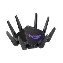 ASUS Wireless Router Tri Band AX11000 1xWAN(2.5Gbps) + 1xWAN / LAN(10Gbps) + 4xLAN(1Gbps) + 2 USB, ROG RAPTURE GT-AX11000