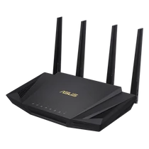 ASUS Wireless Router Dual Band AX3000 1xWAN(1000Mbps) + 4xLAN(1000Mbps) + 1xUSB, RT-AX58U V2