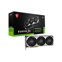 MSI Videokártya PCI-Ex16x nVIDIA RTX 4060 TI VENTUS 3X E 8GB DDR6 OC MSI PCC