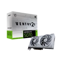 MSI Videokártya PCI-Ex16x nVIDIA RTX 5070 VENTUS 2X WHITE 12GB DDR7 OC MSI PCC