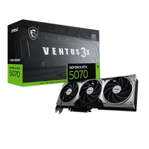 MSI Videokártya PCI-Ex16x nVIDIA RTX 5070 VENTUS 3X 12GB DDR7 OC MSI PCC
