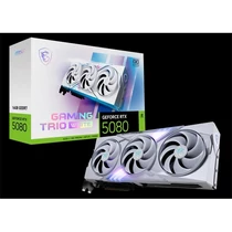 MSI Videokártya PCI-Ex16x nVIDIA RTX 5080 GAMING TRIO WHITE 16GB DDR7 OC MSI PCC