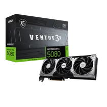 MSI Videokártya PCI-Ex16x nVIDIA RTX 5080 VENTUS 3X 16GB DDR7 OC MSI PCC