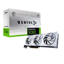 MSI Videokártya PCI-Ex16x nVIDIA RTX 5080 VENTUS 3X WHITE 16GB DDR7 OC MSI PCC