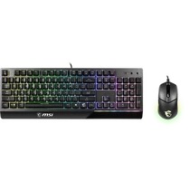 MSI ACCY VIGOR GK30 COMBO Gaming Keyboard + Optical Mouse, HUN, Black MSI DT