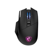 MSI ACCY VERSA PRO W + MOUSE DOCK PRO Wireless Gaming Mouse, Black MSI DT