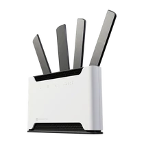 MIKROTIK Wireless Router DualBand, 4x1000Mbps+ 1x2,5Gbps, Chateau 5G, 1xMicroSIM, Asztali - S53UG + M-5HAXD2HAXD-TC&RG50 MikroTik