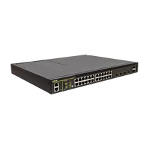 DCN Switch L3 24x 100 / 1000 / 2500 Base-T RJ45 POE + + (1060W) + 4x 1 / 10G Base-X SFP+ + 2x 40G Base-X QSFP, S5750M-30X-P-SI DCN