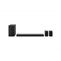 LG S70TR Home Theater 5.1.1 Soundbar Vezeték nélküli mélynyomóval, Dolby Atmos hátsó hangszórókkal, 500W, Fekete LG TV