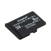 KINGSTON Memóriakártya MicroSDHC 8GB Industrial C10 A1 pSLC Adapter nélkül Kingston
