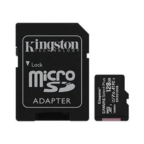 Kingston 128GB SD micro Canvas Select Plus (SDXC Class 10 A1) (SDCS2/128GB) memó