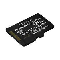 KINGSTON Memóriakártya MicroSDXC 128GB Canvas Select Plus Gen3 150R A1 Adaprer nélkül Kingston