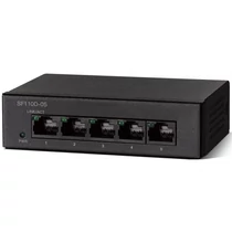CISCO Switch 5x100Mbps, Asztali, Műanyag házas - SF110D-05-EU CISCO