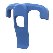 HC2X/HC5X HEALTHCARE POCKET CARRYING CLIP - BLUE