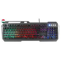 SPEEDLINK SL-670006-BK-HU Lunera vezetékes gaming billentyűzet megvilágítással, magyar kiosztás - fekete SPEEDLINK