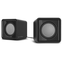 SPEEDLINK SL-810004-BK TWOXO Stereo Speakers, black, Sztereó hangszórók, fekete SPEEDLINK