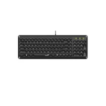 GENIUS Vezetékes Billentyűzet Slimstar Q200 USB HUN Fekete Genius