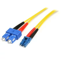 4M LC TO SC FIBER PATCH CABLE .