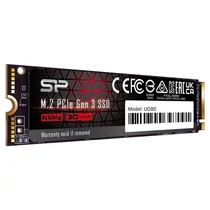 SILICON POWER SSD M.2 PCI-E Gen3x4 NVME 250GB, UD80 Silicon Power