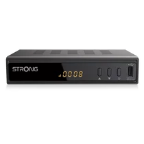 STRONG SRT3032 HD kábeltévé vevőkészülék, USB port, 32 csatorna, digitális kijelző, Fekete STRONG