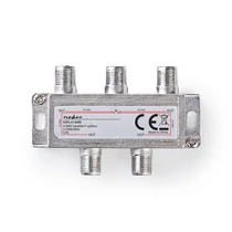 Nedis F elosztó 1-be - 4-ki, 5 - 2400 MHz | 6,5 dB, SSPL410ME NEDIS