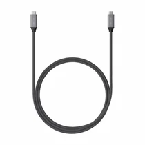 Satechi USB-C -USB-C kábel, 4.0  Braided 40 Gbps 80cm - Grey Satechi