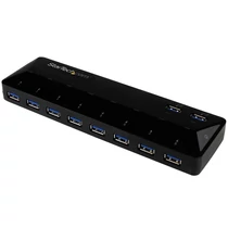 10-PT USB 3.0 HUB W/ CHARGING 2X1.5A CHARGE AND SYNC PORTS