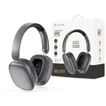 Devia EarBass Pro2 ANC Bluetooth sztereó fejhallgató beépített mikrofonnal - szürke Devia