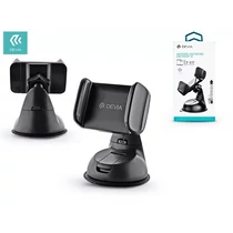 DEVIA UNIVERZÁLIS PDA / GSM AUTÓS TARTÓ MAX. 3,5-6" MÉRETŰ KÉSZÜLÉKEKHEZ - UNIVERSAL SUCTION PAD CAR MOUNT V2 - BLACK DEVIA