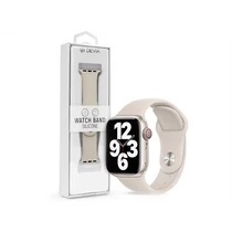 DEVIA APPLE WATCH SZILIKON SPORT SZÍJ - SILICONE DELUXE SERIES SPORT WATCH BAND - 42 / 44 / 45 / 49 MM - STARLIGHT DEVIA