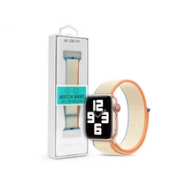 DEVIA APPLE WATCH SZÖVET SPORT SZÍJ - NYLON WOVEN DELUXE SERIES SPORT3 WATCH LOOP - 38 / 40 / 41 MM - CREAM WHITE DEVIA