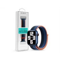 DEVIA APPLE WATCH SZÖVET SPORT SZÍJ - NYLON WOVEN BRAIDED ADJUSTABLE TWO-TONE WATCH LOOP - 38 / 40 / 41 MM - PINCH FEATHER DEVIA