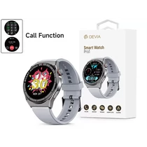 DEVIA ST385186 PRO1 SMART WATCH OKOSÓRA AMOLED KIJELZŐVEL - EZÜST DEVIA