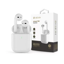 DEVIA ST399114 TWS BLUETOOTH SZTEREÓ FÜLHALLGATÓ V5.3 AIRBUDS -FEHÉR DEVIA