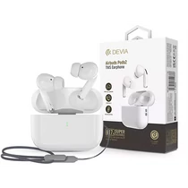DEVIA ST399138 AIRBUDS PODS2 TRUE WIRELESS BLUETOOTH FÜLHALLGATÓ + TÖLTŐTOK- FEHÉR DEVIA