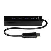 4 PORT PORTABLE USB 3.0 HUB .