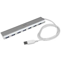 7 PORT COMPACT USB 3.0 HUB .