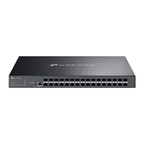 TP-LINK Switch 32x10Gbps SFP+ + 2xkonzol port, Menedzselhető Rackes, SX3032F TP-Link
