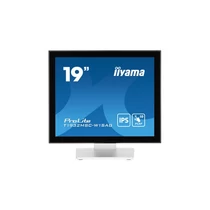 iiyama touch IPS monitor, 19", 1280 x 1024, 5:4, 250cd, 14ms, 1000:1, VGA / HDMI / DP, T1932MSC-W1SAG Iiyama