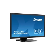 iiyama touch IPS monitor, 23,8", 1920 x 1080, 16:9, 400cd, 5ms, 1000:1, HDMI / DP / USBx2, T2452MSC-B1 Iiyama
