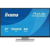 IIYAMA touch IPS monitor 21.5" T2752MSC-W1AG, 1920x1080, 16:9,  400cd / m2, 5ms, HDMI / DP,  hangszóró Iiyama