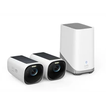 ANKER EUFYCAM3 S330 Biztonsági Kamera Rendszer (2 + 1), 4K, Napelemes, Arcfelismerés, WiFi-s, kültéri - T88713W1 Anker