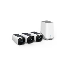 ANKER EUFYCAM3 Biztonsági Kamera Rendszer (3 + 1) 4K, Beépített Napelem, WiFi-s, vízálló, kültéri - T88723W1 Anker