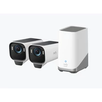 ANKER EUFYCAM S3 Pro Biztonsági Kamera Rendszer (2 + 1) 4K UHD, Beépített Napelem, BionicMind, kültéri - T88923W1 Anker