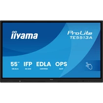 iiyama touch IPS monitor, 54,6", 3840 x 2160, 16:9, 500cd, 8ms, 1200:1, HDMIx3 / DP / USB-Cx2 / USBx5 / RJ45x2 / RS-232C Iiyama