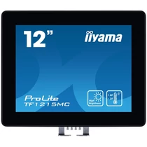 iiyama touch monitor, 12", 1024x768, 4:3, 450cd, 28ms, 1000:1,VGA / HDMI / DP, Open frame, TF1215MC Iiyama